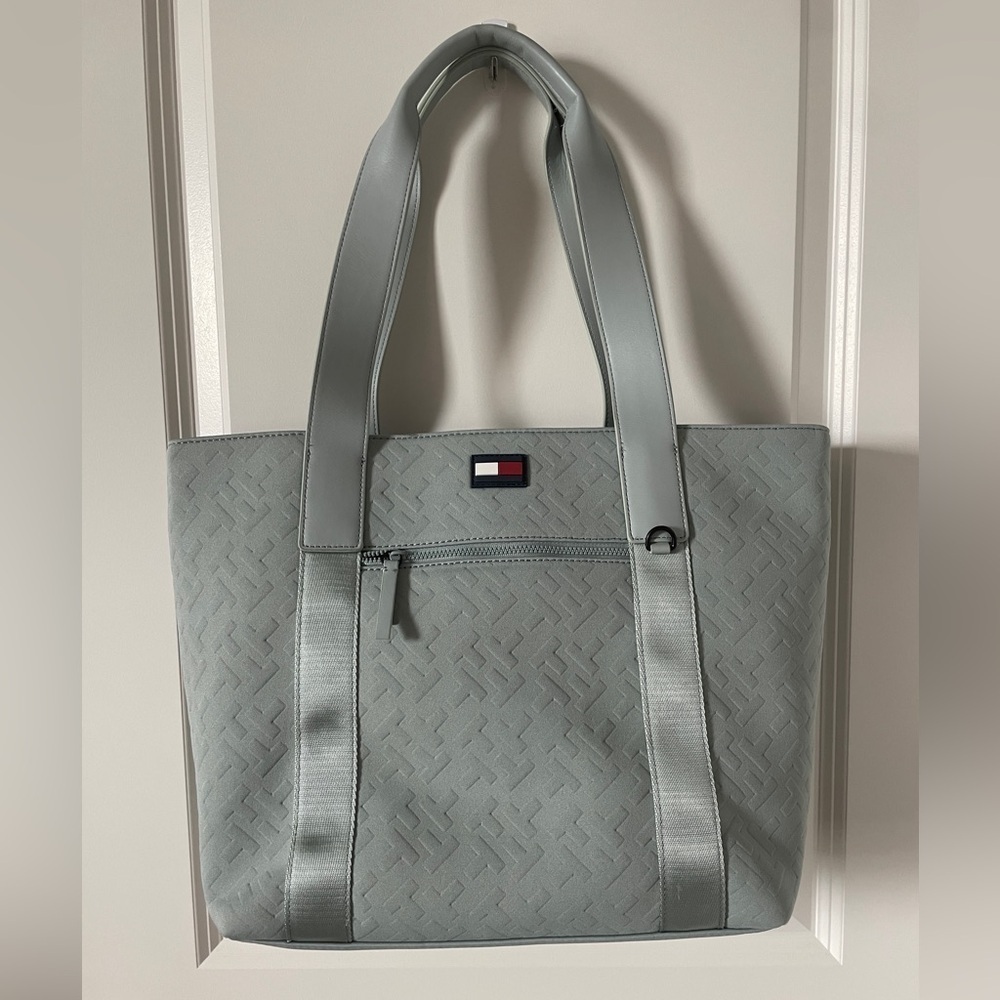 Tommy Hilfiger. Seafoam Green Color. Bag. Purse. Tote.